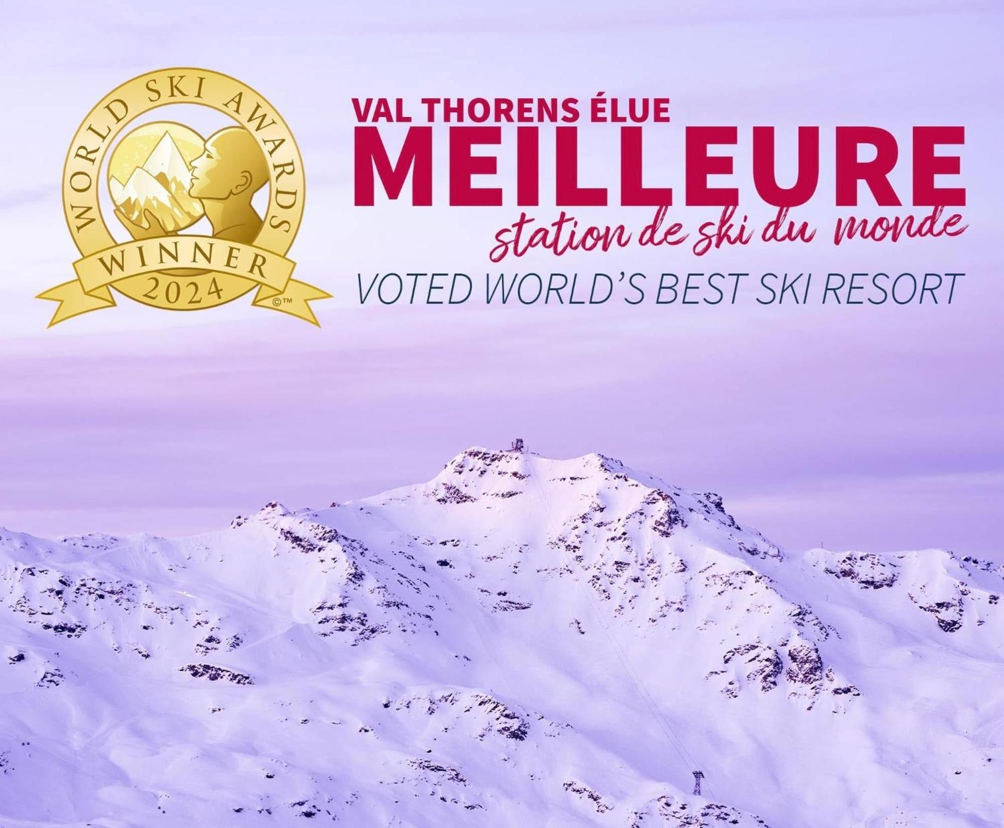 Dernier Etage Avec Vue Sur Les Montagnes Emplacement Exceptionnel Au Coeur De Val Thorens Ski Aux Pieds Prestations Incluses Bagian luar foto