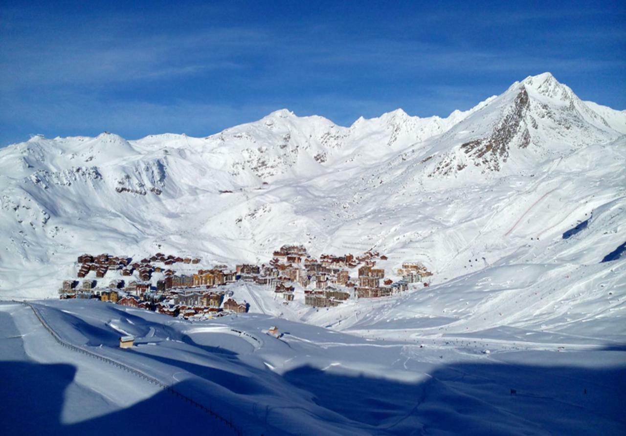 Dernier Etage Avec Vue Sur Les Montagnes Emplacement Exceptionnel Au Coeur De Val Thorens Ski Aux Pieds Prestations Incluses Bagian luar foto