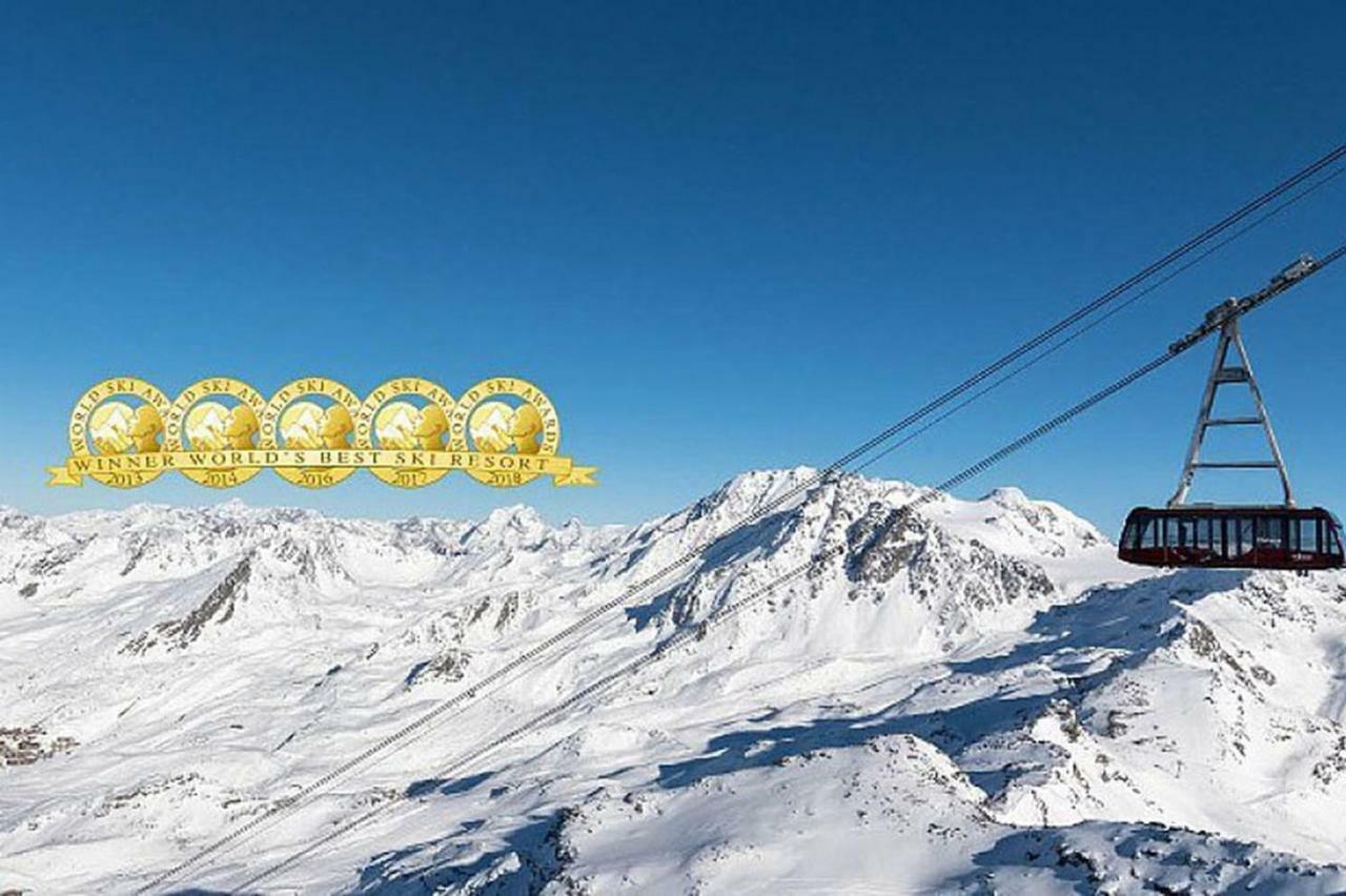 Dernier Etage Avec Vue Sur Les Montagnes Emplacement Exceptionnel Au Coeur De Val Thorens Ski Aux Pieds Prestations Incluses Bagian luar foto